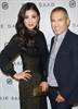 Rebecca Wang and Elie Saab at Elie Saab Autumn/Winter 2013 Collection Show in Paris