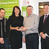 Chris Veevers won an iPod Touch and learned more about the Good Garage Scheme through a chance competition entry