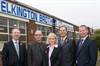 2. (from left to right) Brett Barton, managing director of Cranfield Business Recovery, James Kelly, managing director of Elkington Brothers, Michelle Fleming, company secretary of Elkington Brothers,