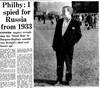 The Sunday Times digital archive from Cengage - Philby As Spy for Russia