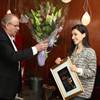 2012 års Ulla Billquist-stipendiat, Laleh Pourkarim.