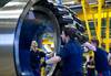 SKF workers assembling the bearing for Las Vegas High Roller-High