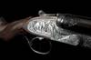 Engraving on William Evans 500 Nitro Express rifle
