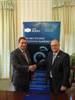 Khaled Alwassia left and Alan Mackrill at the Signing Ceremony