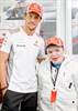 Matthew Hawthorne with Jenson Button