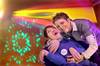 Natasha and Geraldine in Natasha's sensory bedroom