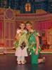 Nikkita Mills with Jennifer Ellison who played Peter Pan in the Churchill Theatre production of the pantomime
