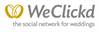 WeClickd LogoTagline GrayGold Small