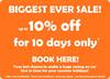 Biggest Ever Sale Book
