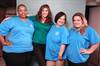 Julie Moran and Mission Makeover ladies