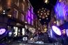 DJ Goldierocks launches the Carnaby Christmas Decorations co-designed by The Rolling Stones