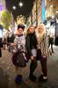 Shoppers enjoy the Carnaby Shopping Party tonight in London s Carnaby Street W1