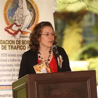 Tracie Parker, Human Rights Youth Coordinator of the Church of Scientology International, addresses the role of human rights education in combating human trafficking.