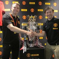Ted Söderholm vd DHL Express och Jesper Blomqvist