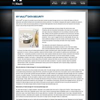 My Vault - Data Security
