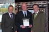 Adam Henson, David Mulligan and Carwyn Ellis (of Harper Adams)
