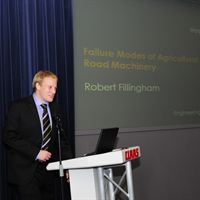 Rob during his presentation