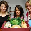 Anna Bird, Emily Goring and April Graham