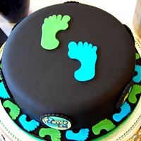 Fairtrade cake decorated by Jenny David