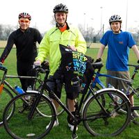 Dr Mitch Crook, David Nuttall and David Godfrey