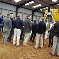 Delegates during a practical session