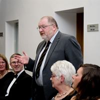 Guest speaker Dic Jones