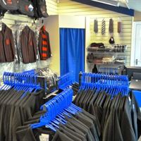 The interior of the new Giggleswick school shop