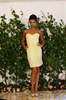 Canary strapless linen dress 
