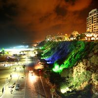 Netanya at night