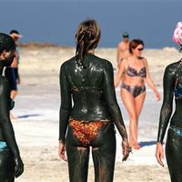 Girls in mud