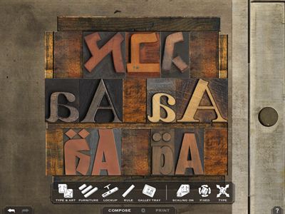 LetterMpress typeface