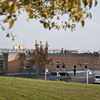 Slagelse sygehus under isoleringsarbejdet