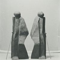 Pressbild Nicolai Dunger, GAMMALT PAR, gips, 2010
