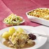 Kålpudding av färsplattor från Lithells