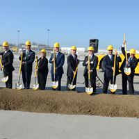 DHL Groundbreaking Ceremony at Cincinnati / Northern Kentucky airport, March 14, 2012