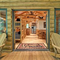 View Into Cabin