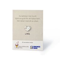Silverhjärtat - Pin