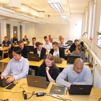 Studenter på utbildningen IT-Management, KYH.