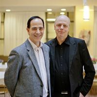 Stavros Louca och Thomas Holmqvist