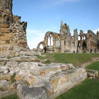 Whitby Abbey - voted Britain's most romantic ruin by BBC Countryfile Magazine