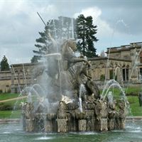 The fountain at Witley Court
