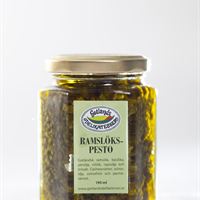 Ramslökspesto är en storsäljare.