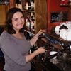 Simone Baker with Gunton Arms Gaggia