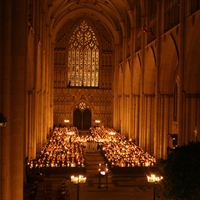 Service in York Minster