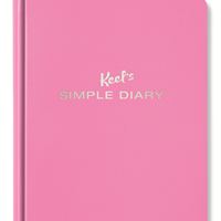 Keel's Simple Diary (pink)