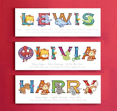 personalised christening gifts
