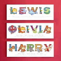 personalised christening gifts
