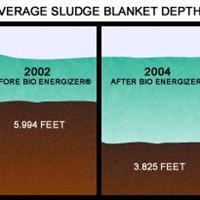 Average Sludge Blanket Depths