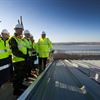 Topping out ceremony at Lympstone
