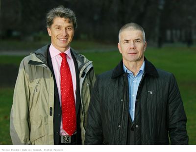 Gabriel Gemmel och Stefan Franzén
